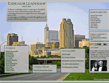 Tablet Screenshot of endeavorleadership.com